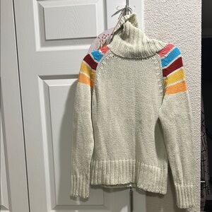 Colorful stripped sweater
